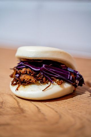 Bao pulled beef