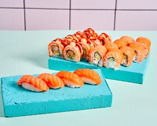 Set for 2  Salmon Selection