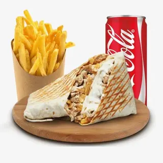 Menú taco y bebida