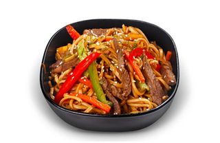 Удон с говядиной