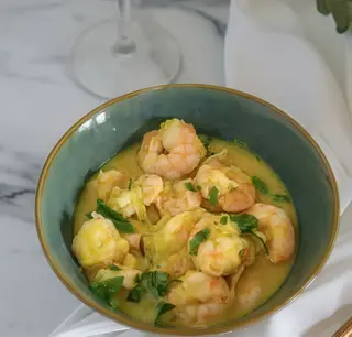 Gamberetti al curry