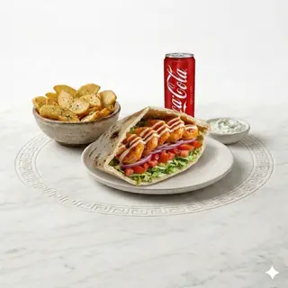  MENU PITA CREVETTES PIL