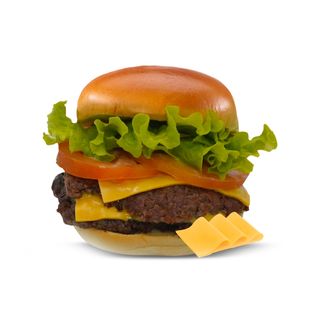 Double cheese burger