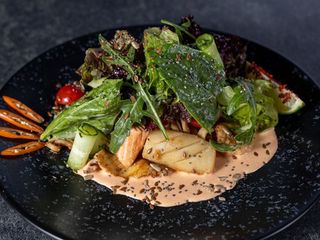 Салат з морепродуктами