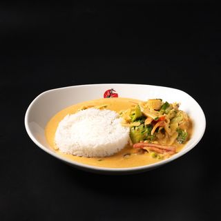 Arroz con Curry Rojo