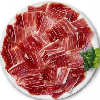 Ración De Jamón Ibérico Con Tumaca