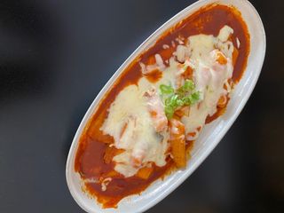 Tteokbokki(com queijo)