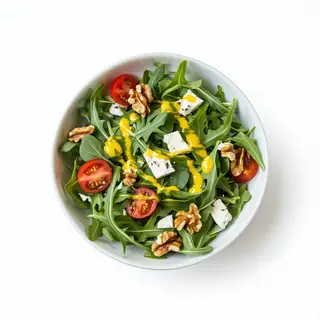 Ensalada de queso de cabra