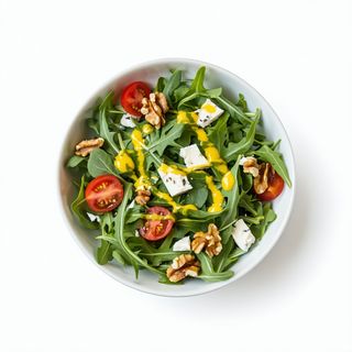 Ensalada de queso de cabra