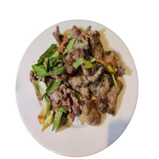 ternera con pimiento