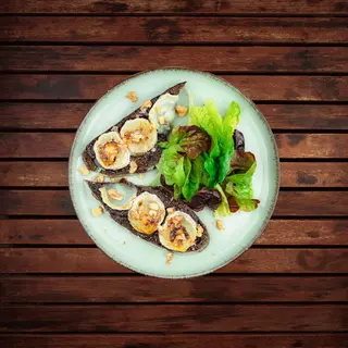 Tartine Chèvre Chaud Miel, Compotée De Figue