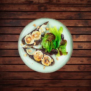 Tartine Chèvre Chaud Miel, Compotée De Figue