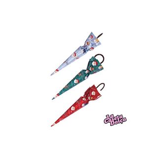 Paraguas Chocolate Navidad