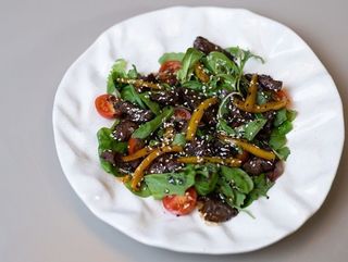 Sałatka z wątrobą