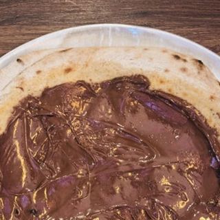 Pizza de Nutella.