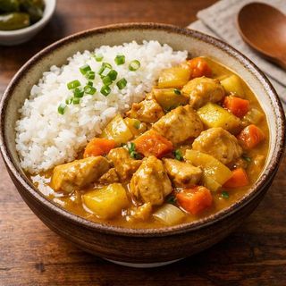 Arroz de Pollo al Curry Japonés
