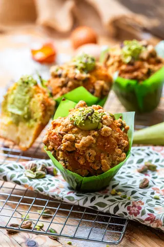 Muffin de pistacho