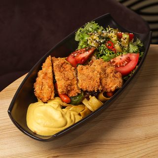 Удон з куркою темпура (550г)