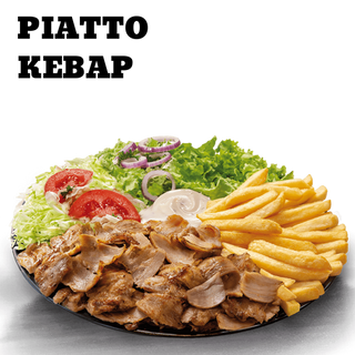 Doner kebap con patatine