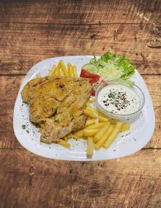 Pileći file grilovano povrće