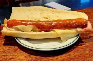 Perrito Súper Kan con Bacon y Queso