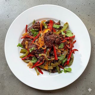 Spicy beef