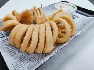 Пържен цял калмар (200гр)