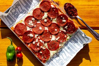 Pizza Pepperoni - 1/4 Plateau