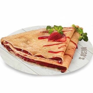 Crepes cu dulceață afine