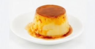 Flan Con Nata (Porción)