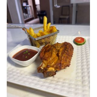 Grilled turkey & milkshake