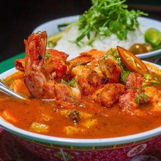 Langostinos Singapur