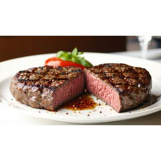 Black Pepper Beef Patty