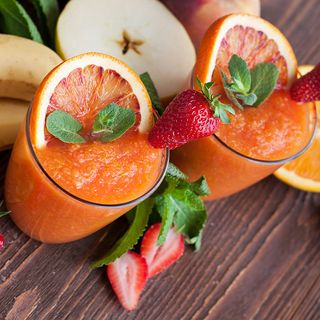 Cocktail Orange Fraise Banane