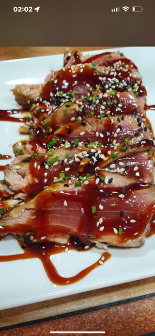 S5. Sashimi De Atún Tataki (6 Pzs.)