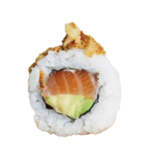 93. Crazy salmón roll（4piezas）