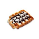 Gofre De Chocolate Negro