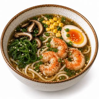 Рамен з тигровими креветками (450г)
