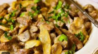 Verdura con carne