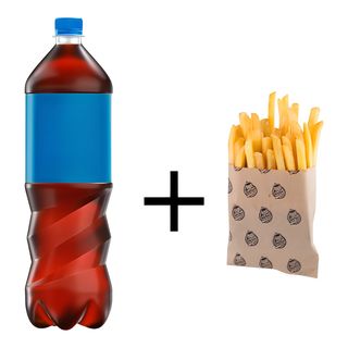 Zestaw Pepsi + frytki