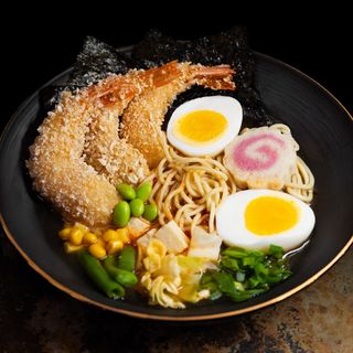 Рамен "ТОМ ЯМ" з креветкою панко