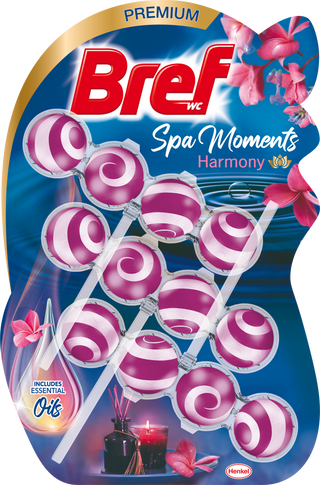 BREF WC OSVJEŽIVAČ WELL. HARMONY 3X50G (490130)