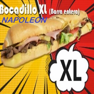 Bocadillo Especial XL Napoleón