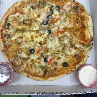 12. Pizza De Brócoli