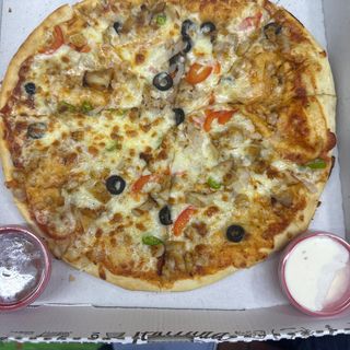 12. Pizza De Brócoli