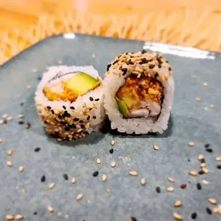 Spicy Gambas Crunch Roll