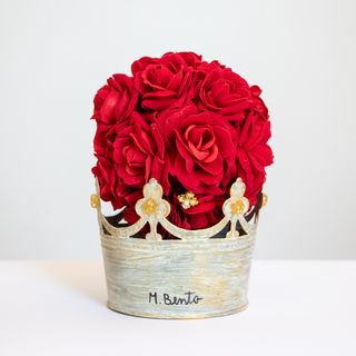 Coroa da Rainha Santa Isabel Vermelho