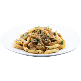 Makaron penne z kurczakiem i pastą truflową