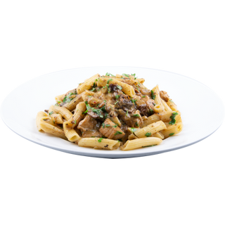 Makaron penne z kurczakiem i pastą truflową