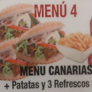 Menú 4 Canarias